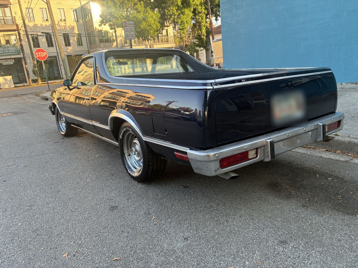 Navy Chevrolet El Camino
