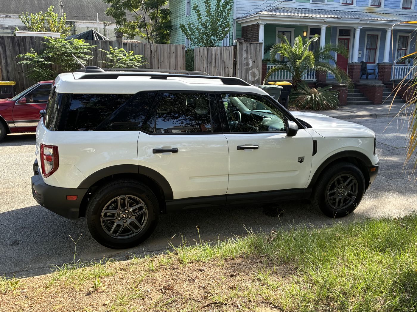 White Ford Bronco Sport