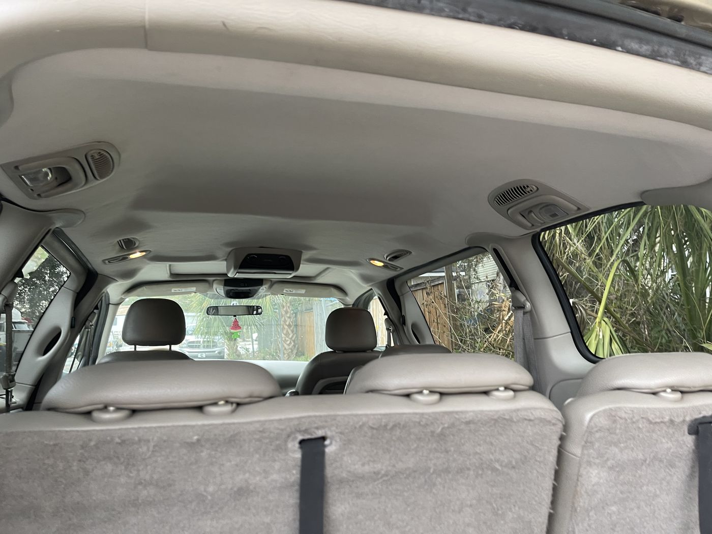 Light gray headliner